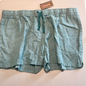 NWT Patagonia Drawstring Hemp Shorts